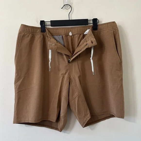 Vuori Men’s Ripstop Climber Short Khaki Size XXL - Picture 4 of 8